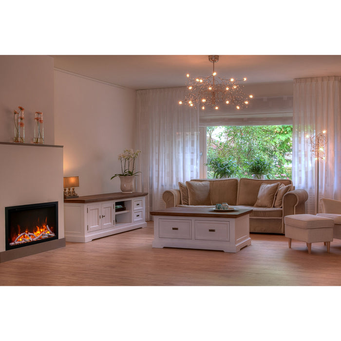 Amantii Traditional Series - 38" Traditional Smart Electric Fireplace