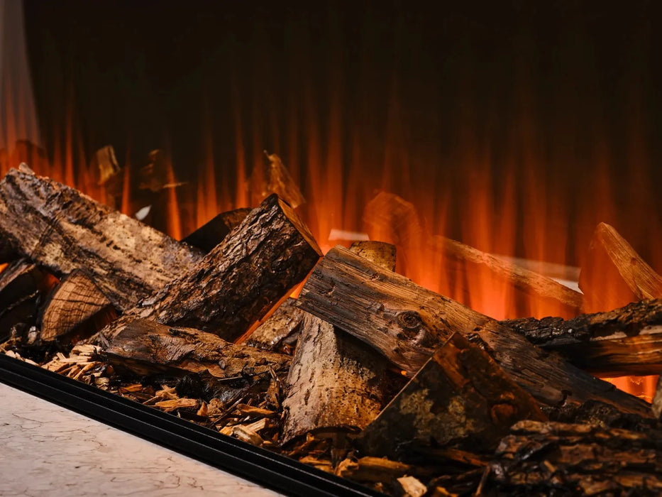 British Fires New Forest Electric Fireplace - 63" - Black Edition