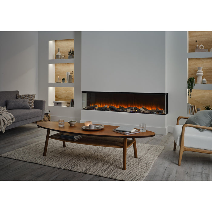 British Fires New Forest Electric Fireplace - 75"