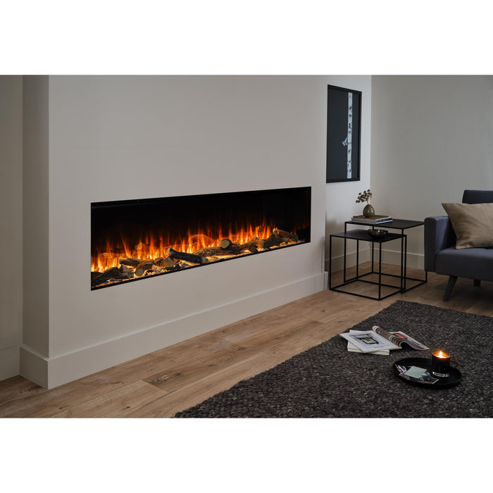 British Fires New Forest Electric Fireplace - 75"