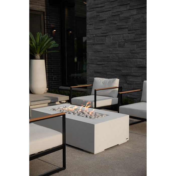 Dekko Sonoma 56 Rectangular Concrete Fire Pit