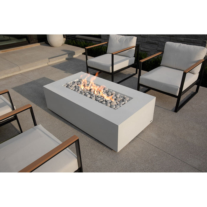 Dekko Sonoma 56 Rectangular Concrete Fire Pit