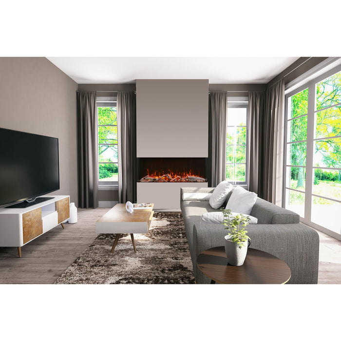 Amantii Tru-View Series - 60" XT XL Smart Electric Fireplace