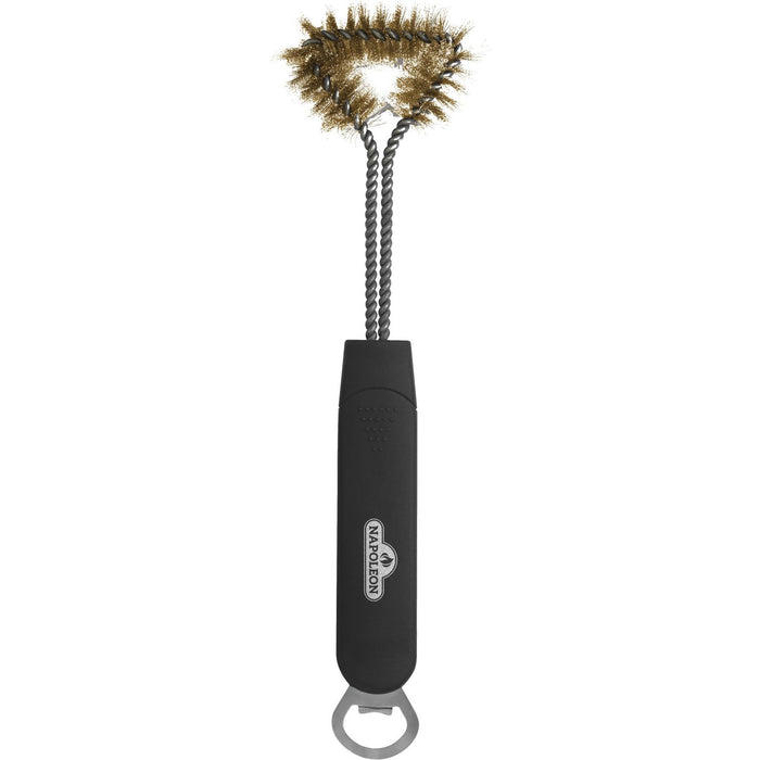 Napoleon Three Sided Grill Brush with Bottle Opener