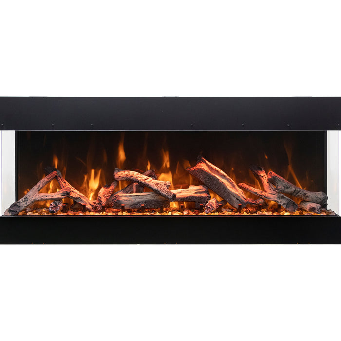 Amantii Tru-View Series - 75" Tru-View Bespoke Electric Fireplace