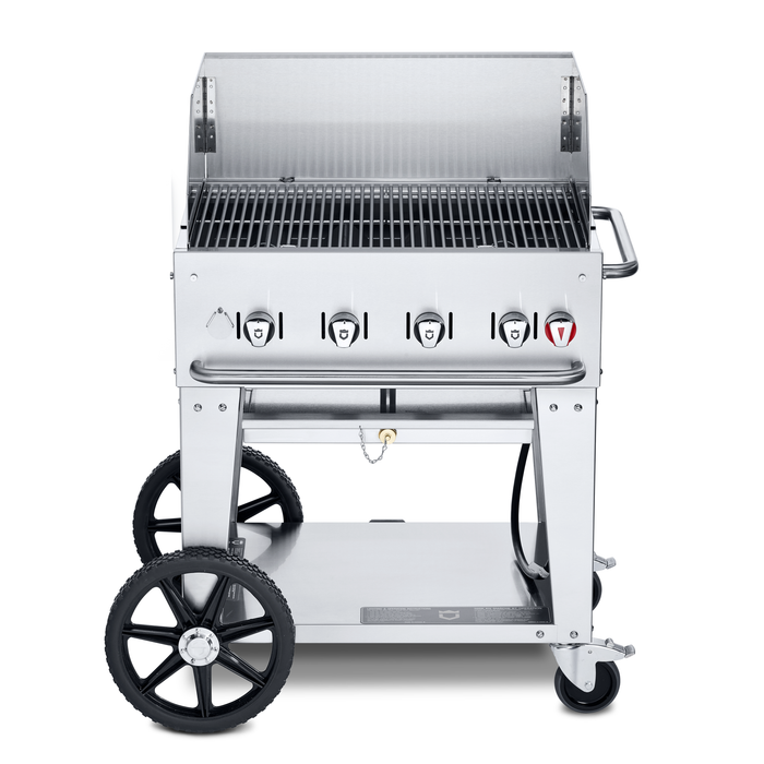 Crown Verity 30" Mobile Grill - Windguard Package