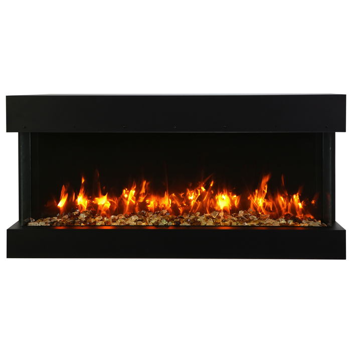 Amantii Tru-View Series - 50" Slim Smart Electric Fireplace