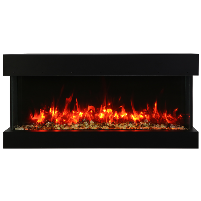 Amantii Tru-View Series - 40" Tru-View Slim Smart Electric Fireplace