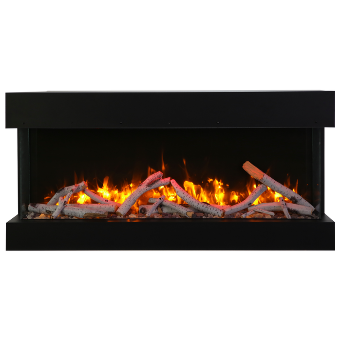 Amantii Tru-View Series - 50" Slim Smart Electric Fireplace