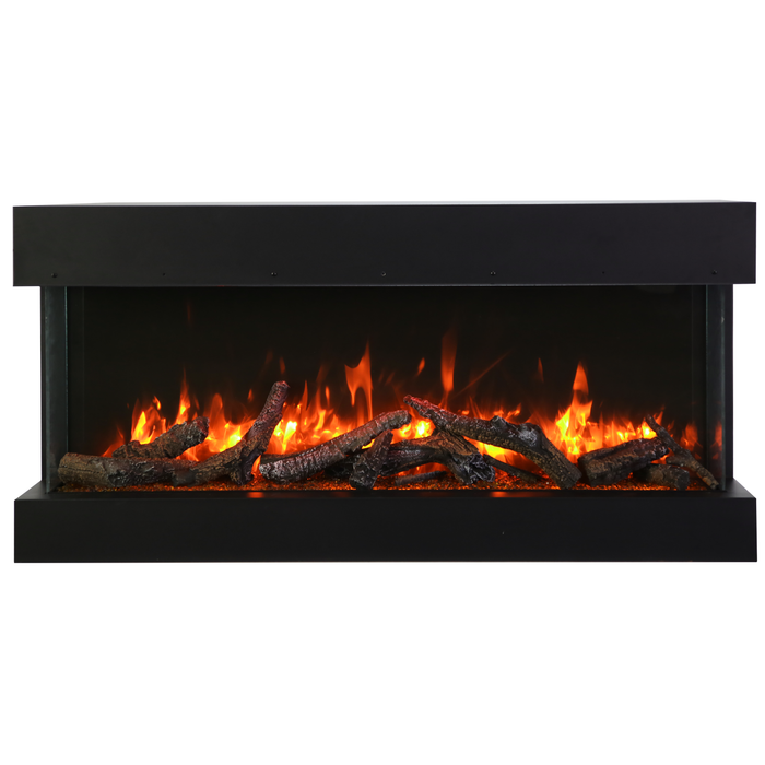Amantii Tru-View Series - 60" Tru-View Slim Smart Electric Fireplace