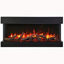 Amantii Tru-View Series - 60" XL Deep Smart Electric Fireplace