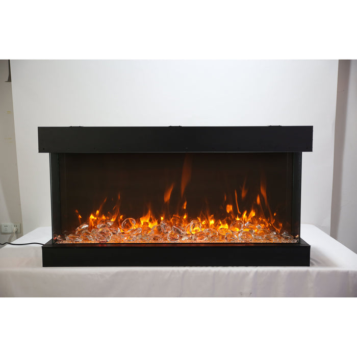 Amantii Tru-View Series - 72" XT XL Smart Electric Fireplace