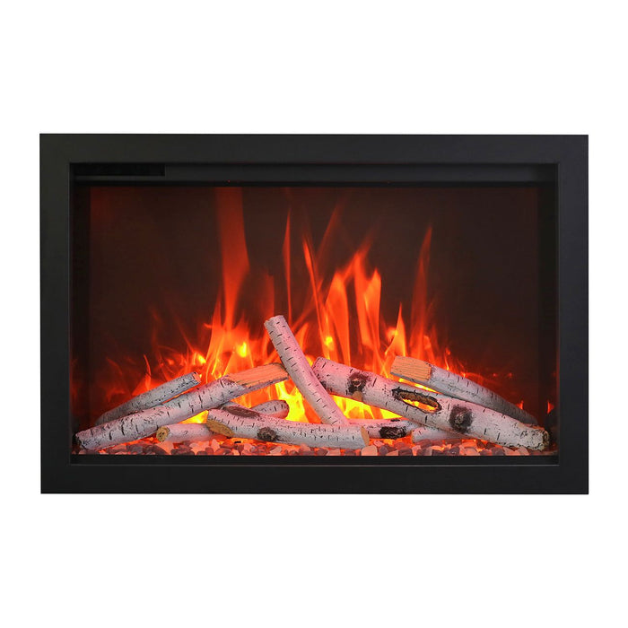 Amantii Traditional Series - 33" Traditional Smart Electric Fireplace