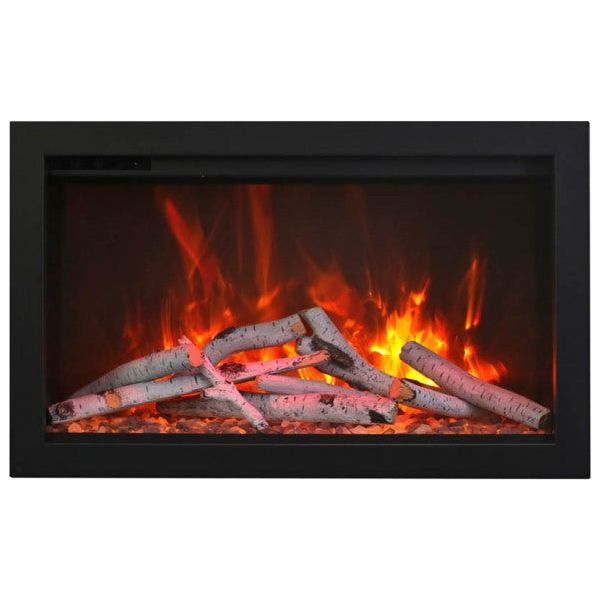 Amantii Traditional Series - 30" Traditional Smart Electric Fireplace