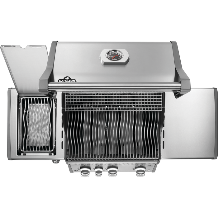 Napoleon Rogue® PRO 425 Grill with Infrared Side Burner - Stainless Steel