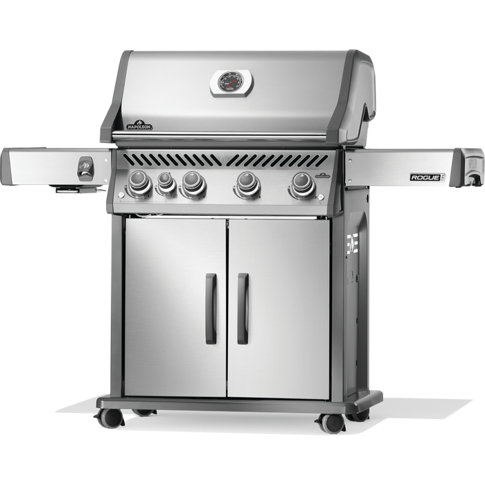 Napoleon Rogue® PRO 525 Grill with Infrared Side Burner - Stainless Steel