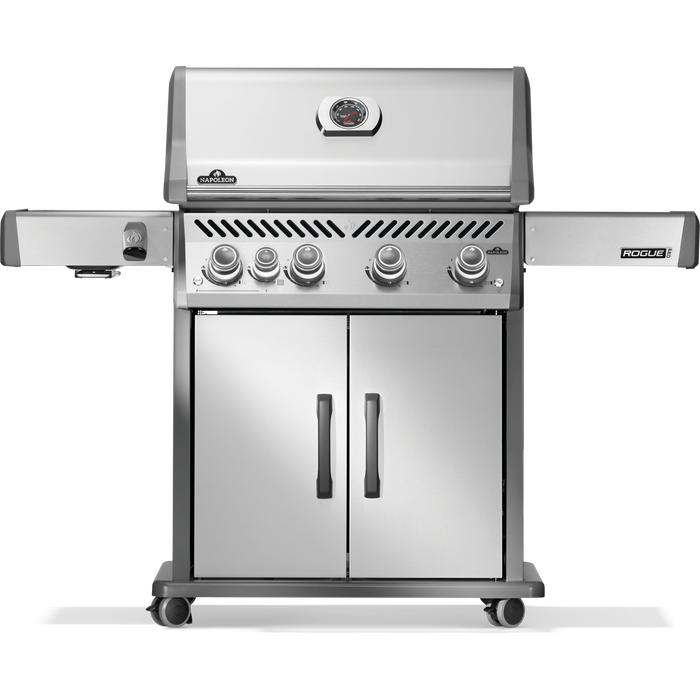 Napoleon Rogue® PRO 525 Grill with Infrared Side Burner - Stainless Steel