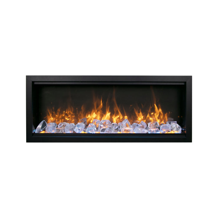 Amantii Symmetry Series - 100" Symmetry Smart XT Electric Fireplace