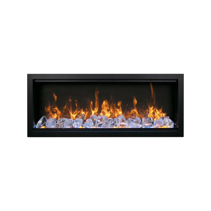 Amantii Symmetry Series - 100" Bespoke Electric Fireplace