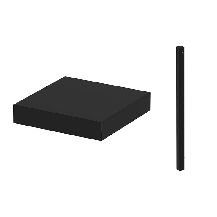 Eno Black Countertop & Corner Angle for Modulo or Felix