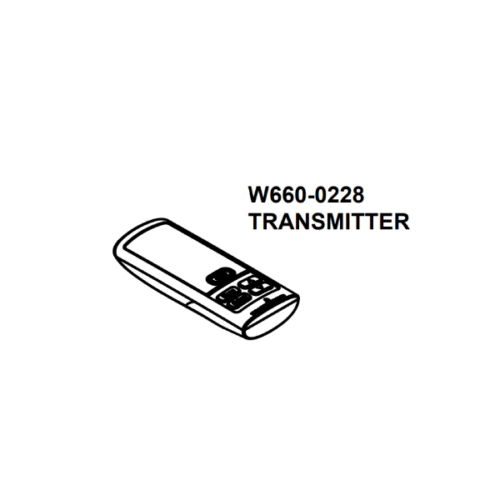 Napoleon Remote Control – Riverside/Galaxy (W660-0228)