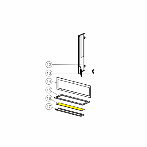 Napoleon Air Manifold Cover Gasket (W290-0033)