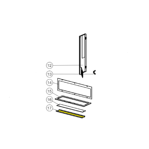 Napoleon Air Manifold Cover Plate (W500-0111-SER)