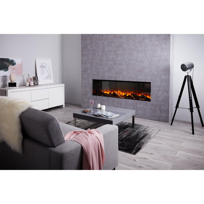 British Fires New Forest Electric Fireplace - 63"