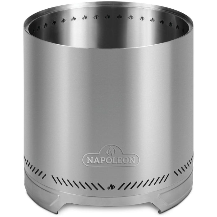 napoleon Timberwolf® Smokeless Fire Pit - 22" Stainless Steel