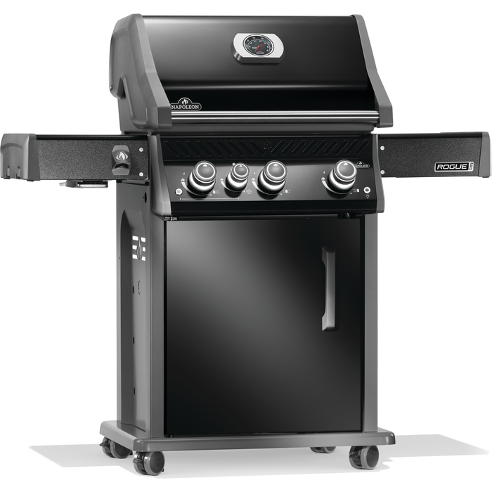 Napoleon Rogue® PRO 425 Grill with Infrared Side Burner - Black