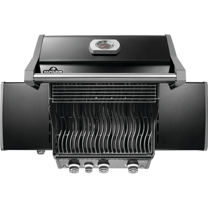 Napoleon Rogue® PRO 425 Grill with Infrared Side Burner - Black