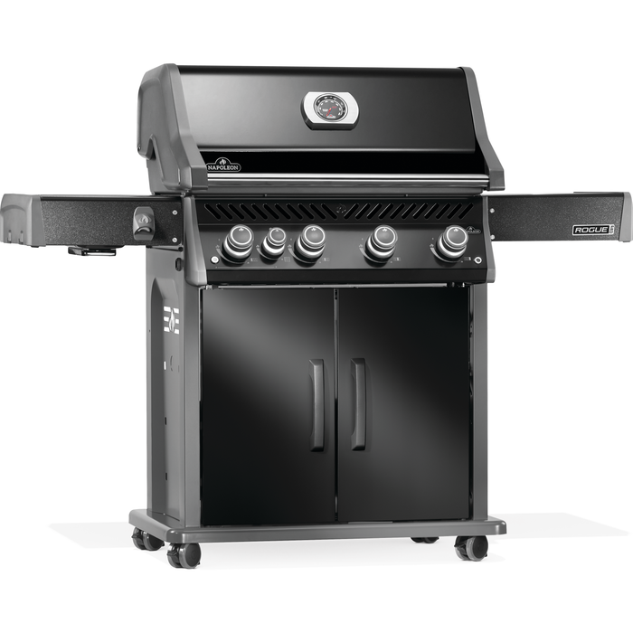 Napoleon Rogue® PRO 525 Grill with Infrared Side Burner - Black