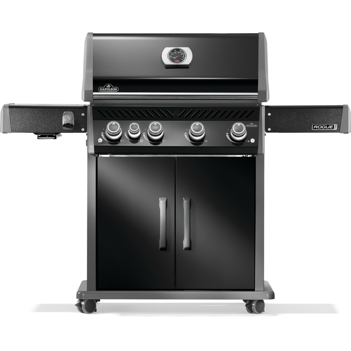 Napoleon Rogue® PRO 525 Grill with Infrared Side Burner - Black