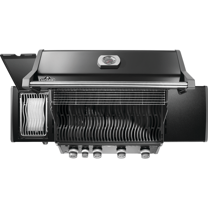 Napoleon Rogue® PRO 525 Grill with Infrared Side Burner - Black