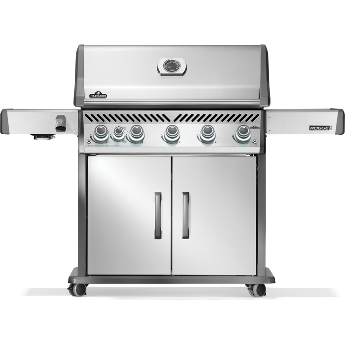 Napoleon Rogue® PRO 625 Grill with Infrared Side Burner - Stainless Steel