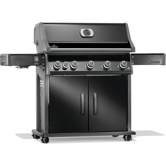 Napoleon Rogue® PRO 625 Grill with Infrared Side Burner - Black