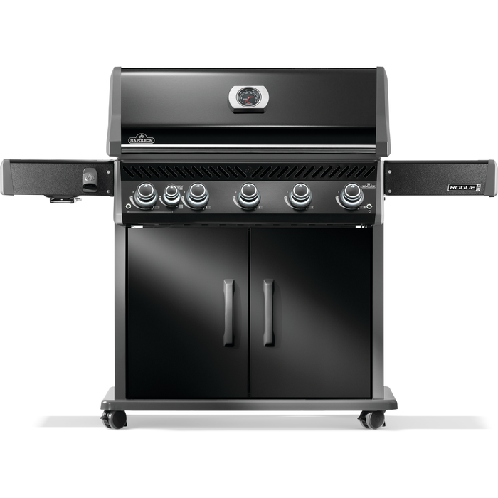 Napoleon Rogue® PRO 625 Grill with Infrared Side Burner - Black