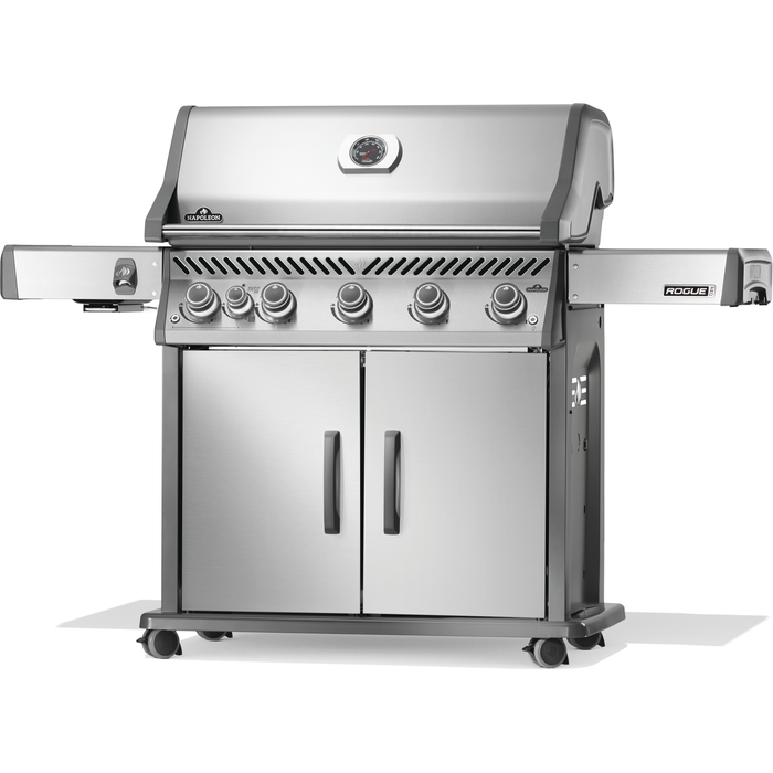 Napoleon Rogue® PRO 625 Grill with Infrared Side Burner - Stainless Steel