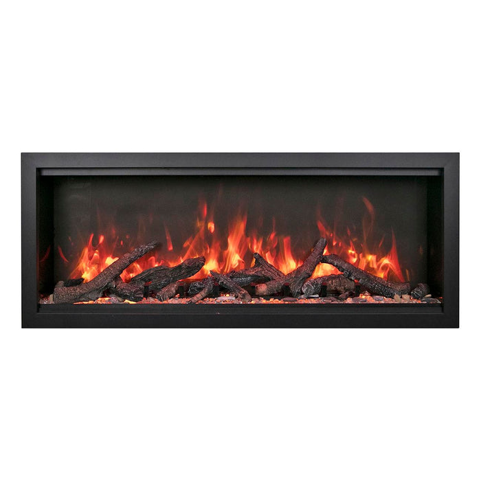 Amantii Symmetry Series - 88" Symmetry Smart XT Electric Fireplace