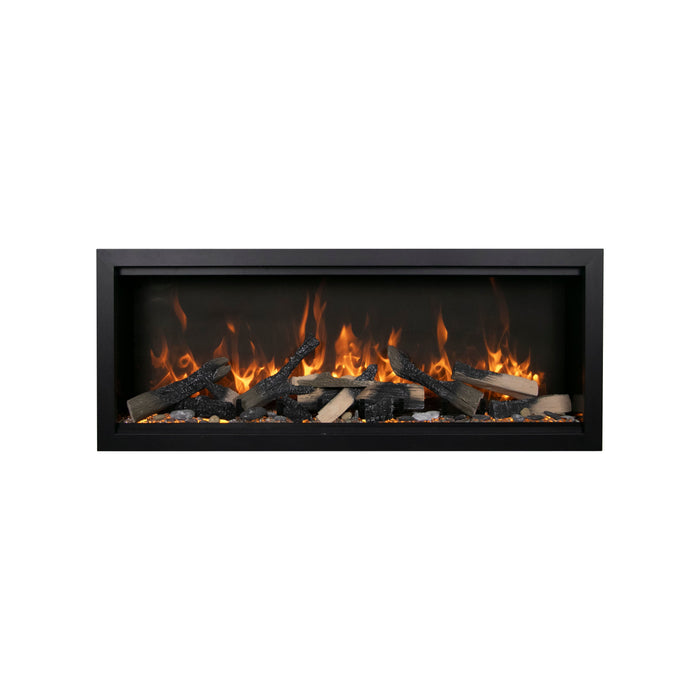 Amantii Symmetry Series - 88" Symmetry Smart XT Electric Fireplace