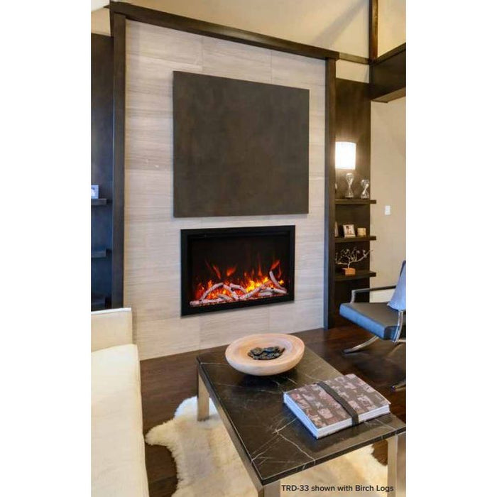 Amantii Traditional Series - 33" Traditional Smart Electric Fireplace