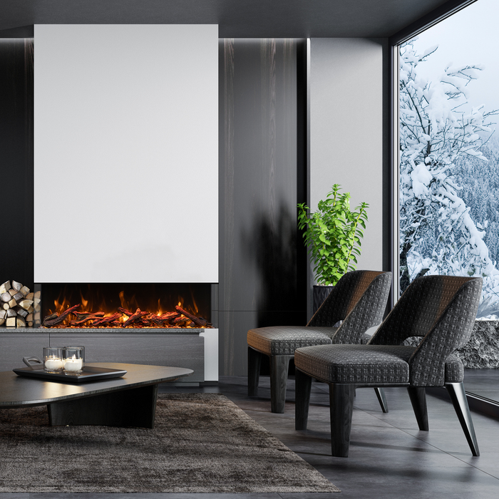 Amantii Tru-View Series - 40" XL Deep Smart Electric Fireplace