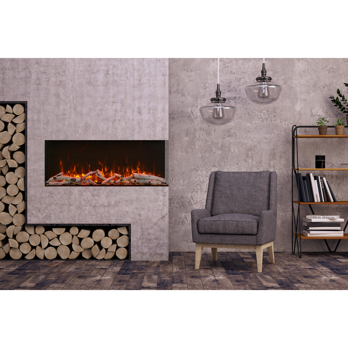 Amantii Tru-View Series - 50" XT XL Smart Electric Fireplace