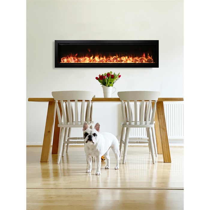 Amantii Symmetry Series - 50" Bespoke Electric Fireplace