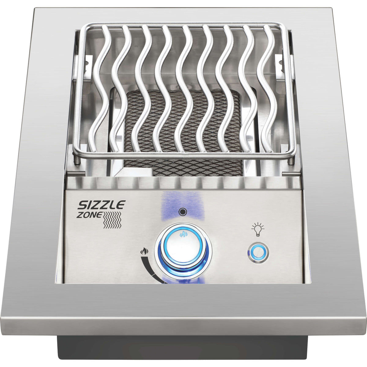 BuiltIn 700 Series 10" Single Infrared Burner Natural Gas, Stainless